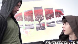 Slender cutie Dakota Lovell & Armando de Armas play with each others throbbing