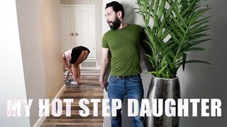 His BIG ASS Step Daughter Gia Derza Sure Got The Best Of Him!