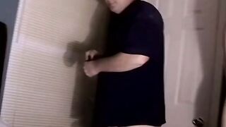 Straight dude Blaze loves to wank his hard prick on a bed