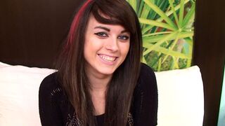 4 foot 11 russian teen sucks dick in this amateur porn video