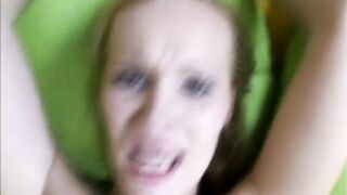 Sexy Babe Pov Casting Blowjob & Fucking