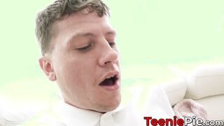 Inked neighbor Lucky Anne sneaks in just to get rammed by chick Peter Green