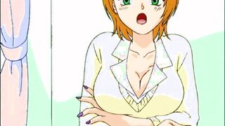 Anime teen babe screwed