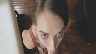 Natalie Porkman faced ravaged by her pervy steprbothers prick