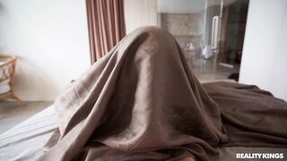 Sexy redhead longs for attention & she gets it by a big cock in POV