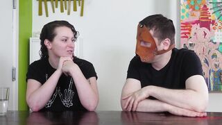 Sub teen butt banged red raw across table