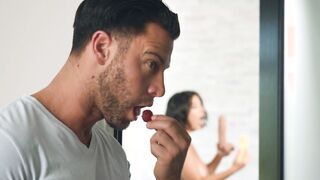 Buxom Hottie LaSirena69 Cheats On Her BF With Roommate