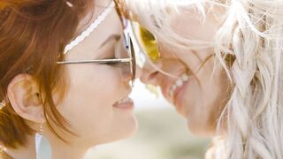 Lovely Tranny-Lesbian Couple Fooling around - Bree Daniels, Aubrey Kate