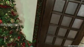 Trans & hubby Double penetration fuck wifey