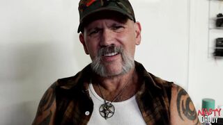 NASTYDADDY Daddy Dawg Gives His Fat Meat & Rounded Balls Massage