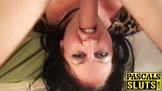 Hot British milf Jessie Jo submits to huge dick Pascal White