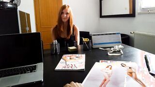 CZECH SUPER MODELS Teen Redhead Does Anything for FAME