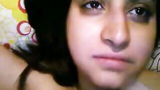 Indian Teen GF Wants Facial Cumshot