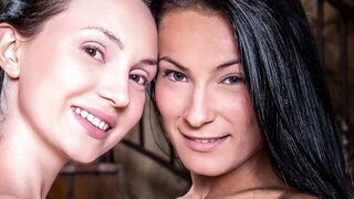 Lexi Dona consoles her girlfriend Nataly Von