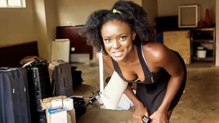 Sexy Ebony Real Estate Agent  Into Rough Sex