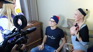 LETSDOEIT – Amateur babe Vanda Angel bound, teased & ravaged