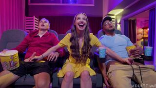 Movie night turns into bisexual threesome - Spencer Bradley, Dillon Diaz, Tony Sting