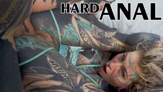 Tattoo Chick Anuskatzz Get Banged Balls Deep In Her Booty