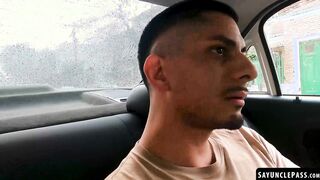 Alexander Rajesh fucks Lorenzo August while getting some fresh air