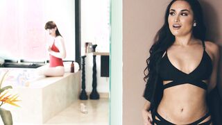 TBabe Beautiful Babe Meets Gabriella Paltrova at The Spa