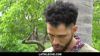 LatinLeche - A Hot Latino Stud Gets His Shaft Sucked By The Beach