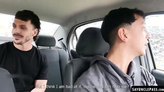 Latin Pibe gives Luke Ryder a nice shot inside his tight butt