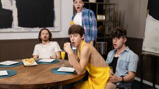 Joey Mills & Drake Von enjoying each other's fit body