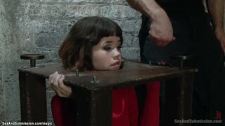 Petite Asian bitch ass pumping bdsm pounded