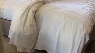 Tina Kay filmed with a smartphone with her secret lover