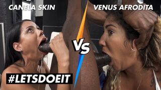 Latin Assfucking Showdown: Canela Skin vs Venus Afrodita