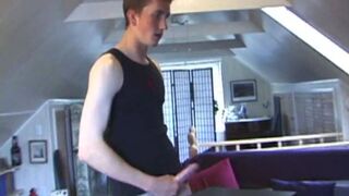 Huge Cock Derek Jerks Off