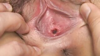 Big Breasted asian babe gets toyed