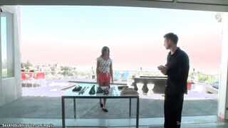 Hollywood producer fucks bound babe