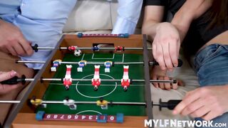 Step family forbidden foursome with Stepmoms Lana Roy & Kiara Lord