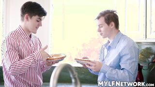Horny Anthony Pierce & Tyler Cruise fucks some step mom pies
