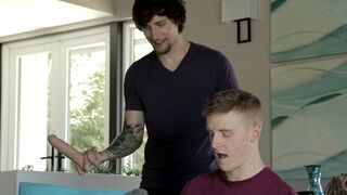 Dildo city at stepbrother's room? Let's do it! - Alex Tanner, Scotty Zee