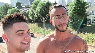JohnnyRapid: Hunks Johnny Rapid & Xavier Cox blow & fucks each other hard