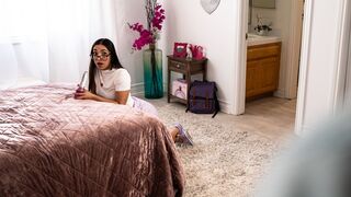 Are you trying to DEEPTHROAT, stepdaughter?