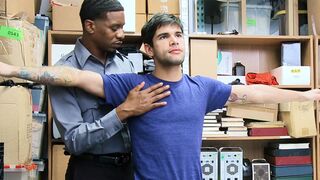 Shoplifting won't be tolerated until this big black dick is around