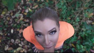 Alexxa Vice sucks in public park then gets ravaged in kitchen