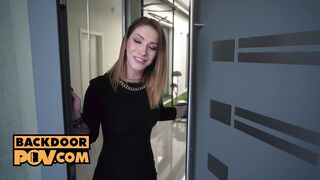 POV - Neighborhood milf Sata Jones in fuck threesome