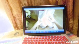 SISTERTRICK - intimidates my stepsis with her home video