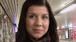 Czech Streets - Teen Chick Gets it Hard in Hotel Room