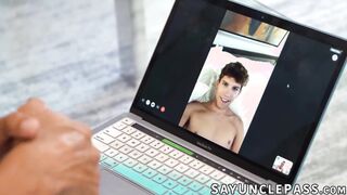 Chase Puck got his virgin booty destroyed by Jax Thirio big cock