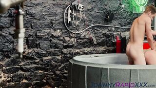 Pumped up dudes rimming each other before assfucking pounding