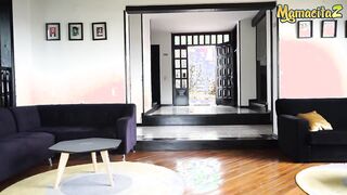 Antonella Lopez Opens Her Latin Muff For A Big Cock