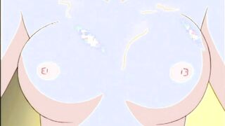 Anime teen sex group sex with big titted bitch spit roast