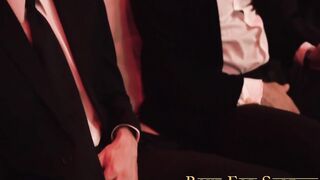 Hot Austin pounds his butt on the thick big dick with master Felix Kamp & Le