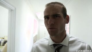 Cuckold enjoys watching his sexy wifey Chanel Preston being ravaged