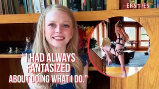 Ersties - Sexy Blonde Babe Alice D Loves The Feel of Rope Against Her Skin